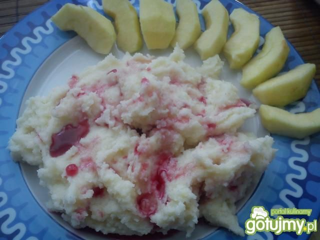 Manna z syropem malinowo-cytrynowym Manna z syropem malinowo-cytrynowym