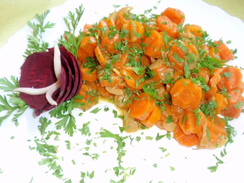 Marchewka duszona z curry Marchewka duszona z curry