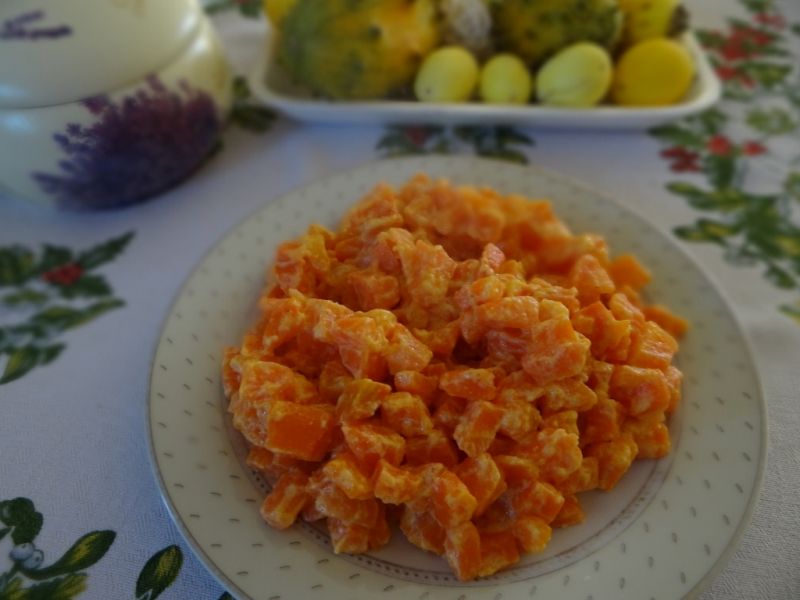 Marchewka na ciepło wg Megg