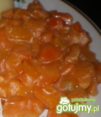 Marchewka na gęsto Marchewka na gęsto