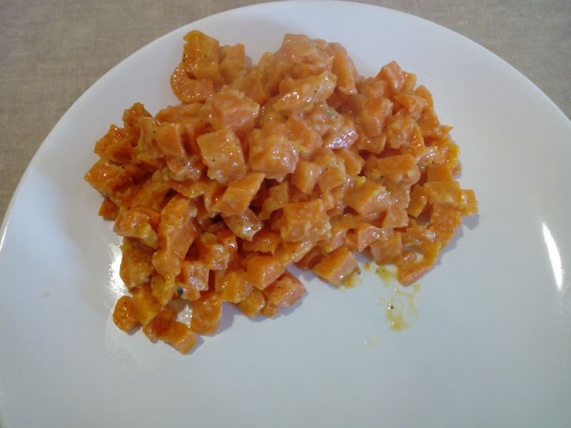 Marchewka na masełku ze śmietaną