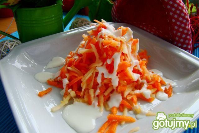 Marchewka z chrzanem. Marchewka z chrzanem.