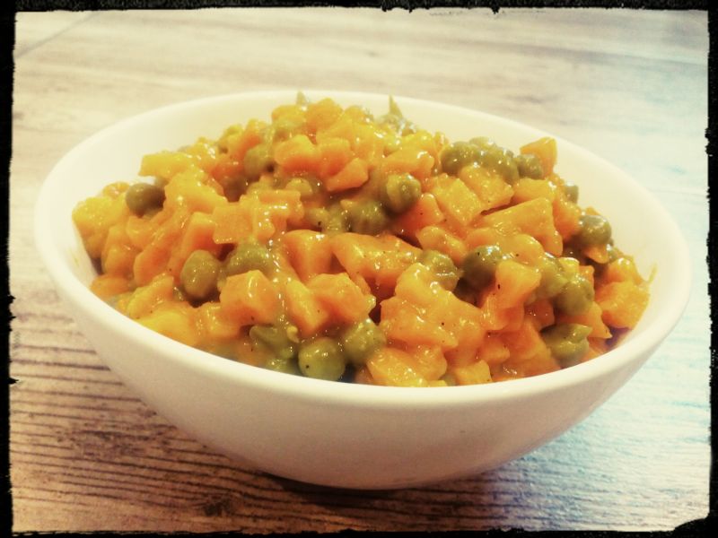 Marchewka z groszkiem Marchewka z groszkiem