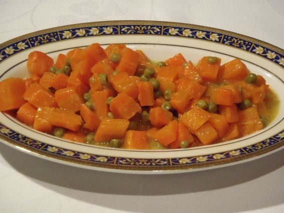 Marchewka z groszkiem na ciepło Marchewka z groszkiem na ciepło