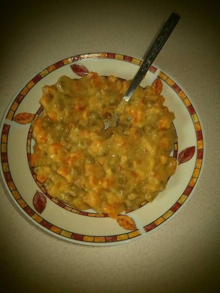 Marchewka z groszkiem na ciepło