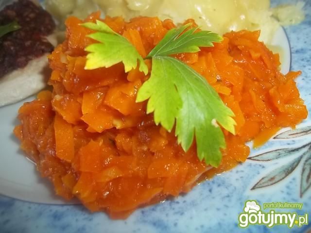 Marchewka z ketchupem Marchewka z ketchupem