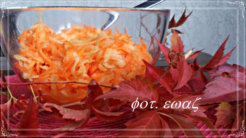 Marchewka z nashi i jabłkiem Marchewka z nashi i jabłkiem