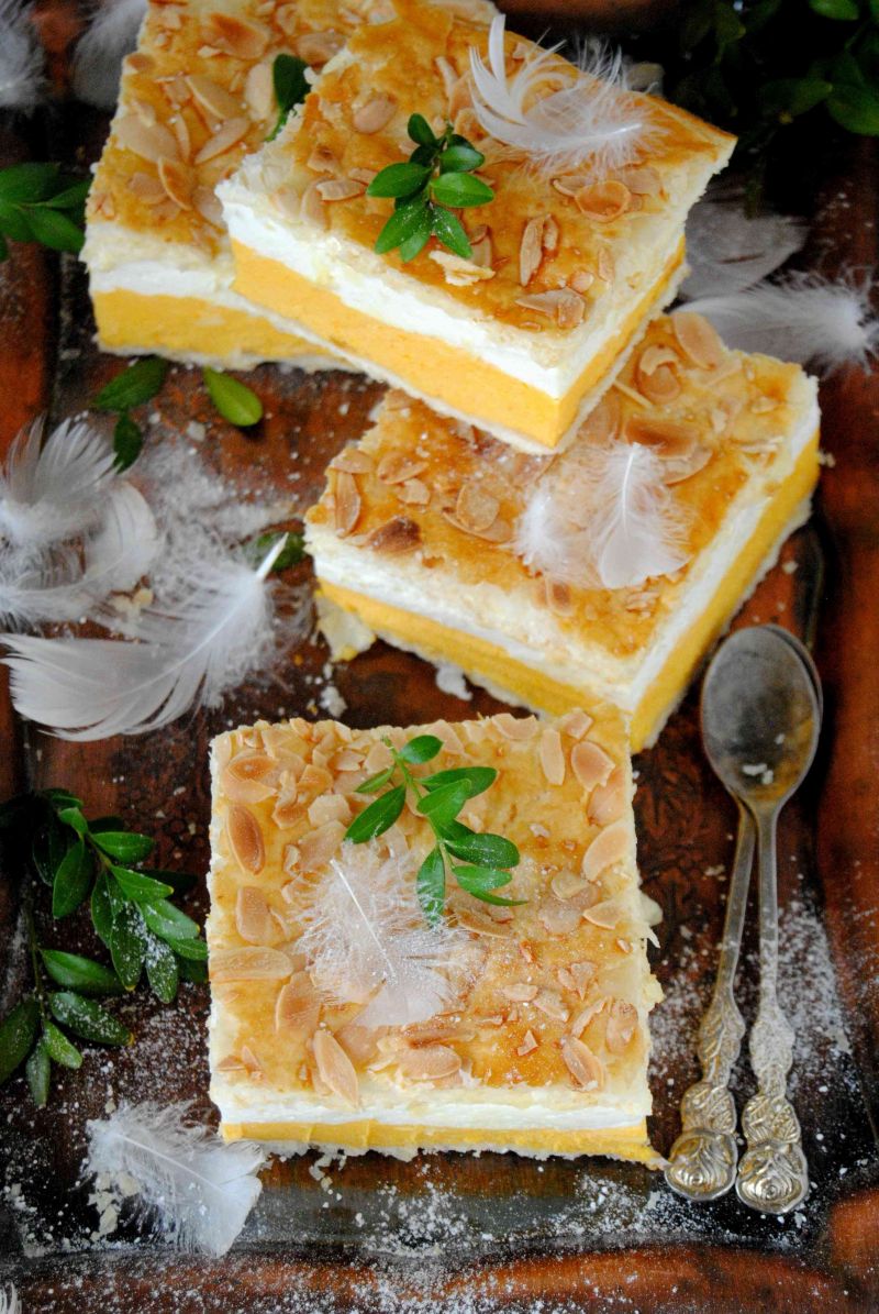 Marchewkowa kremówka