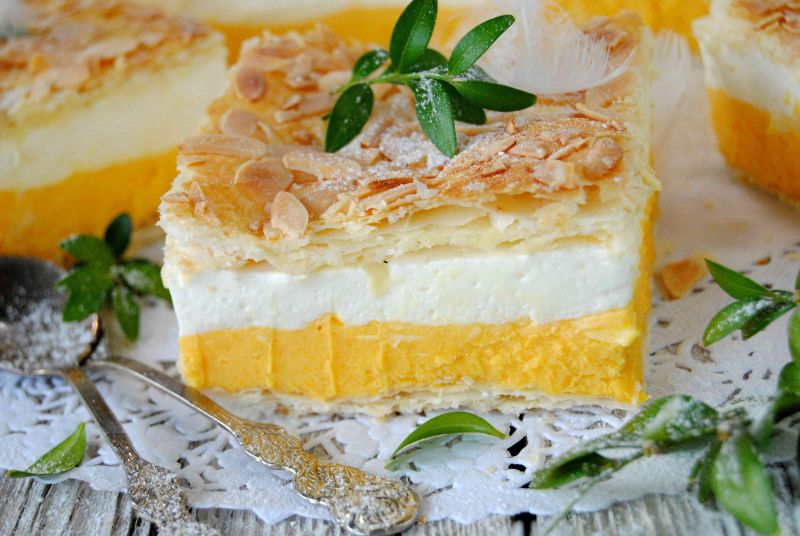 Marchewkowa kremówka