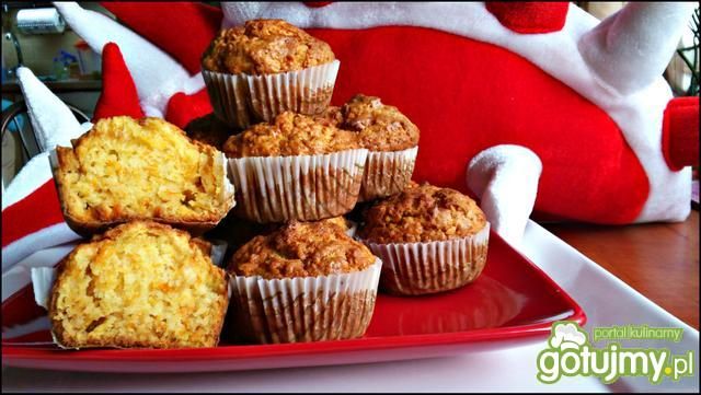 Marchewkowe babeczki Marchewkowe babeczki