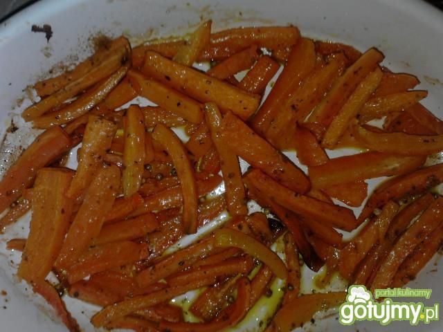 Marchewkowe frytki Marchewkowe frytki