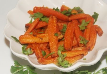 Marchewkowe frytki Marchewkowe frytki