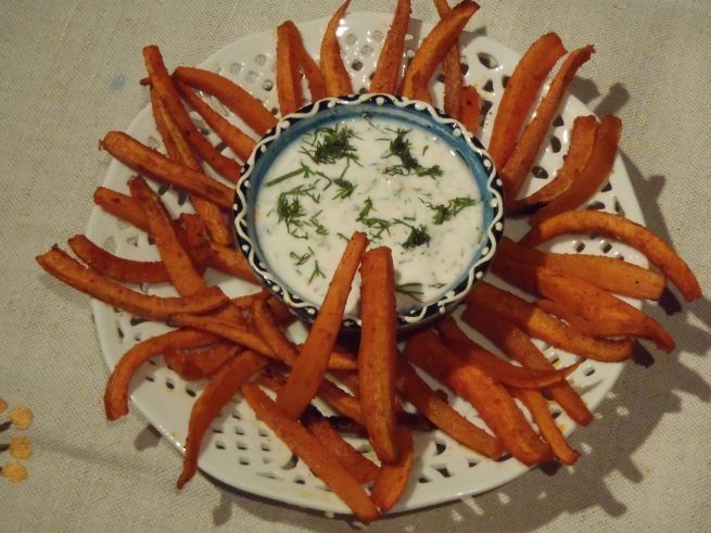 Marchewkowe frytki Szpileczki Marchewkowe frytki Szpileczki