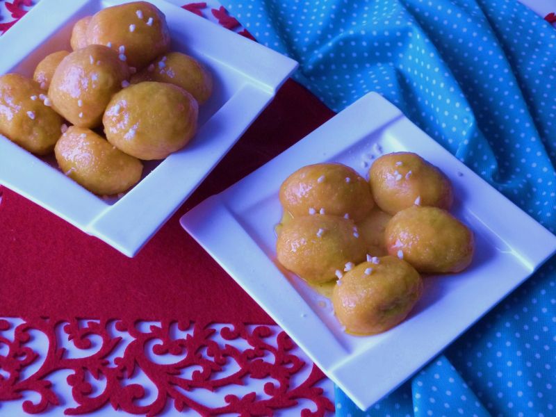 Marchewkowe knedle ze śliwkami Marchewkowe knedle ze śliwkami