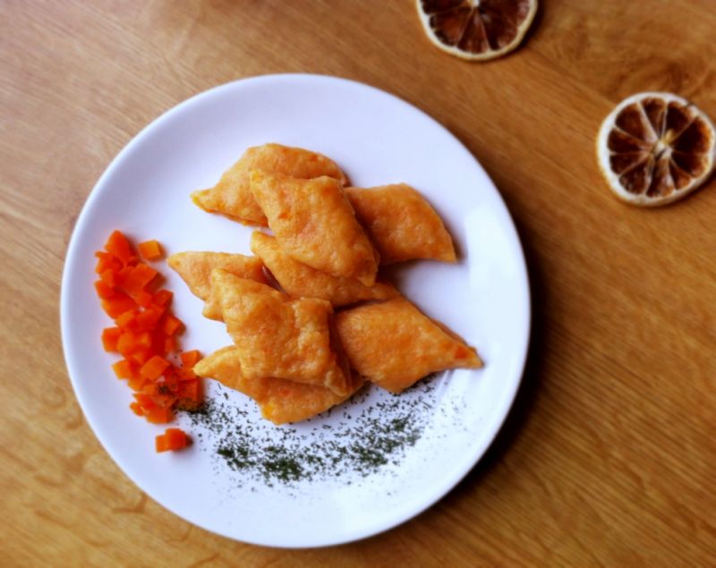 Marchewkowe leniwe / kopytka Marchewkowe leniwe / kopytka