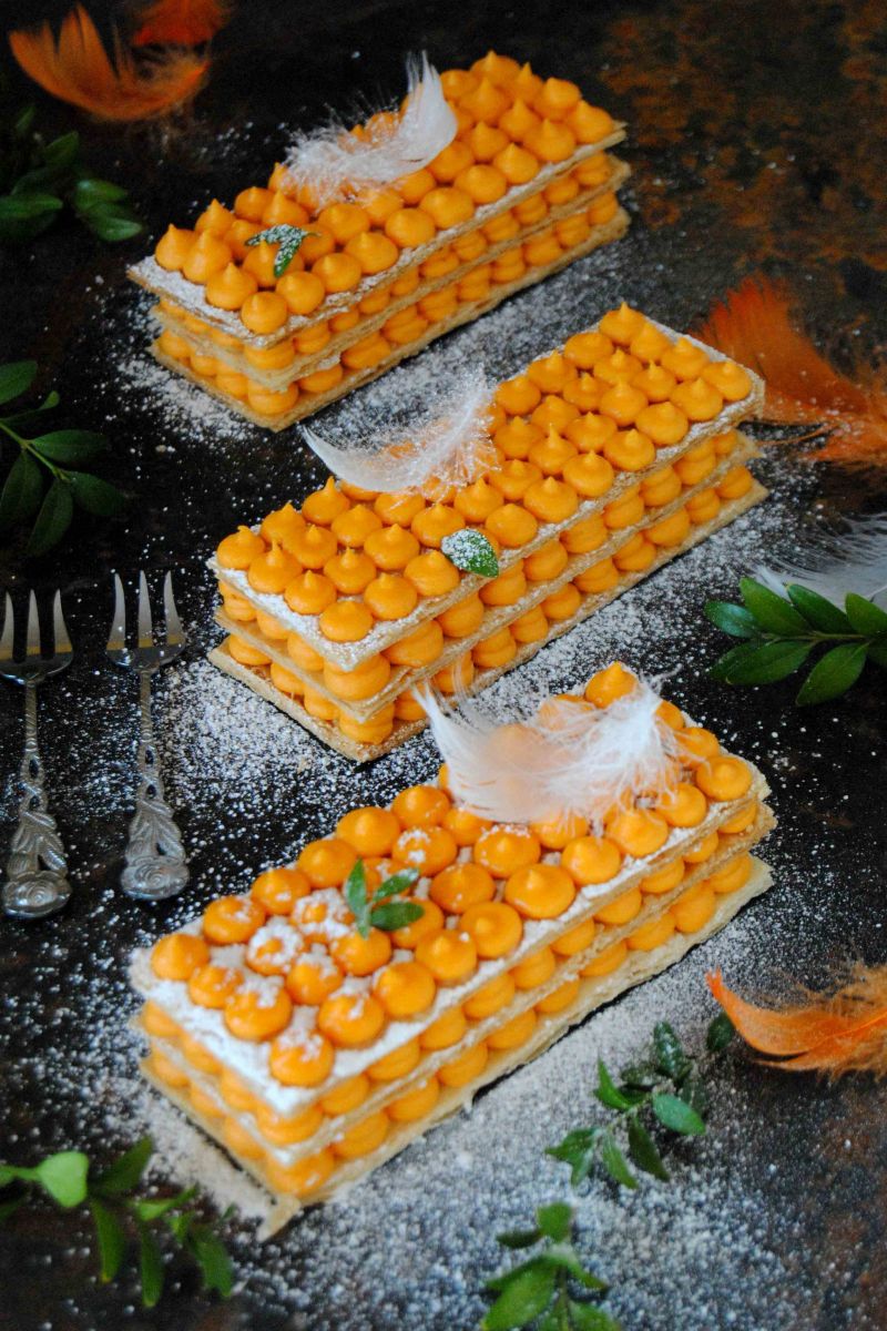 Marchewkowe mille- feuille  Marchewkowe mille- feuille