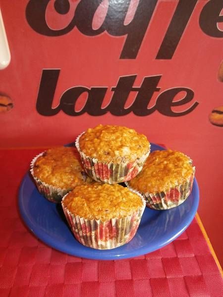 Marchewkowe muffiny z jabłkiem Marchewkowe muffiny z jabłkiem