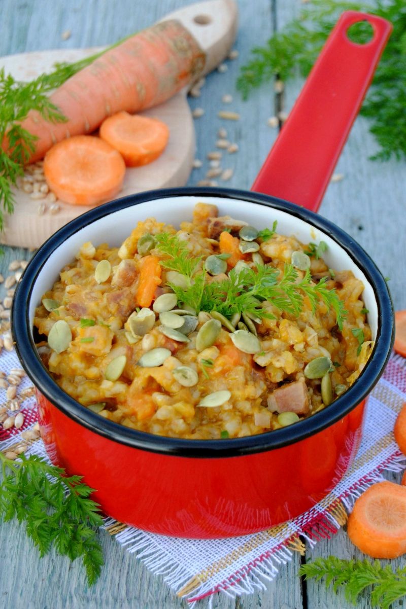 Marchewkowe pęczotto