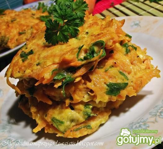 Marchewkowe placki Marchewkowe placki