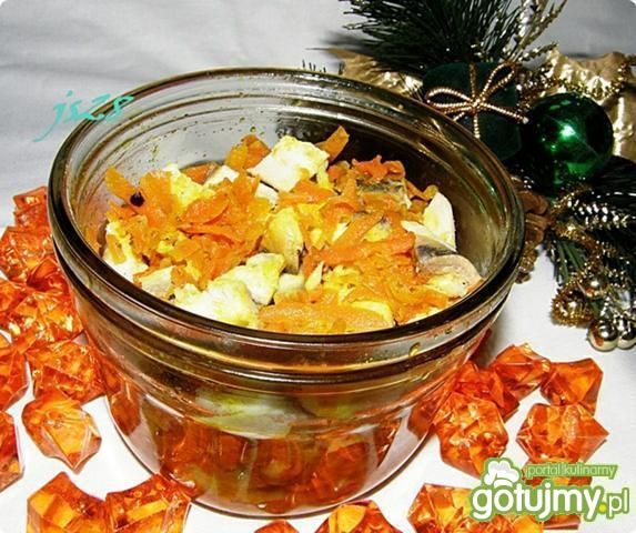 Marchewkowe śledzie curry