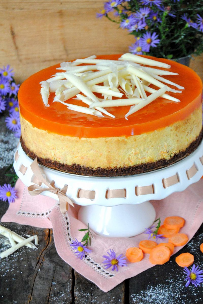 Marchewkowy sernik