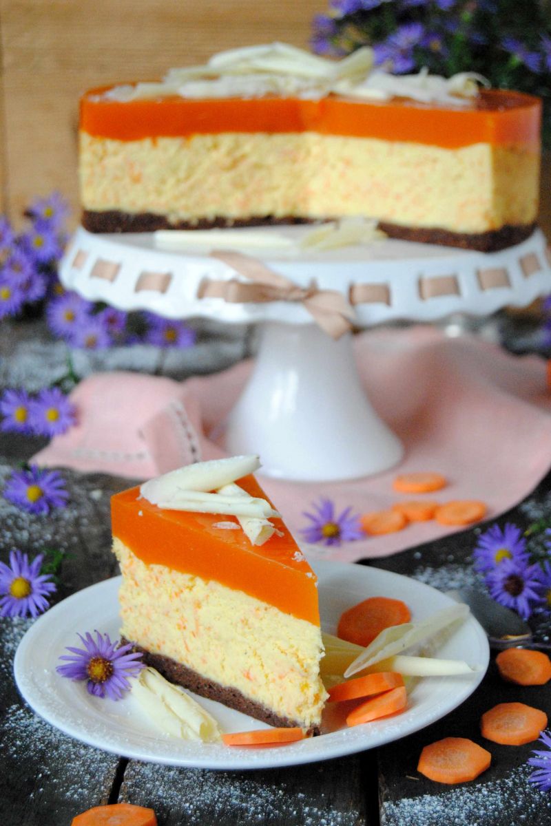 Marchewkowy sernik