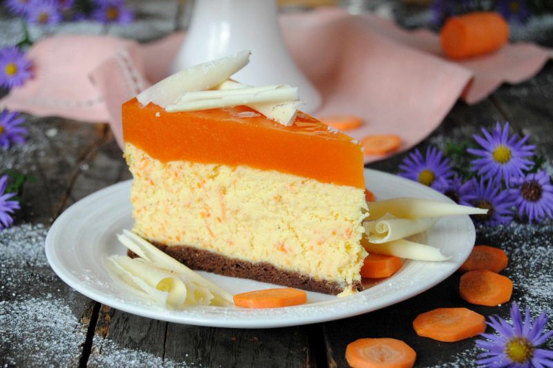 Marchewkowy sernik