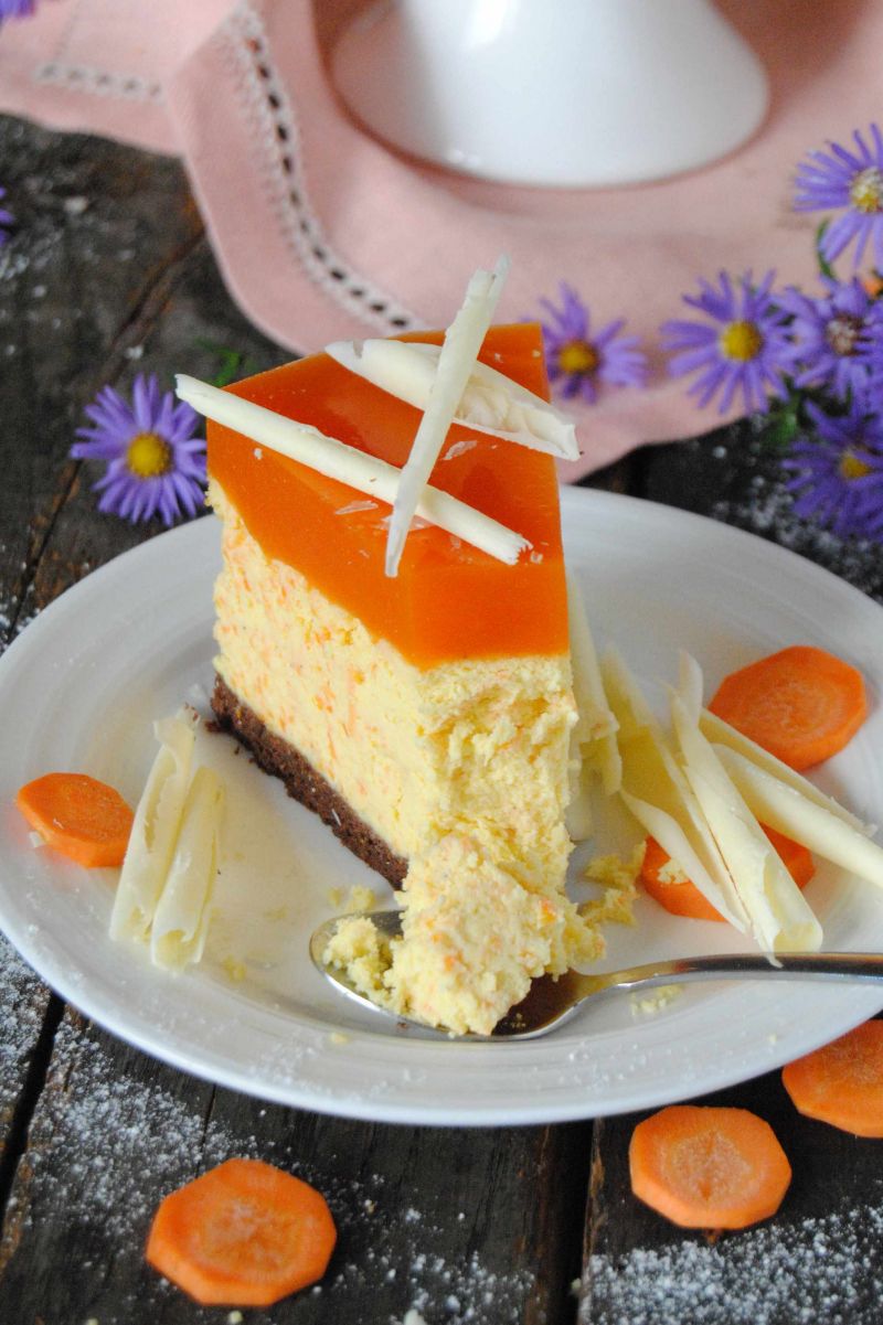 Marchewkowy sernik