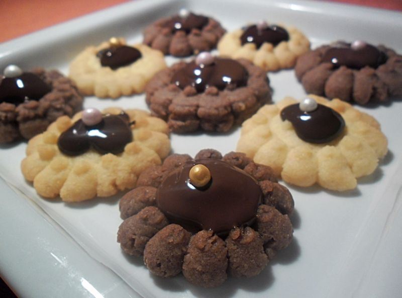 Margaretki z czekoladową nutą 