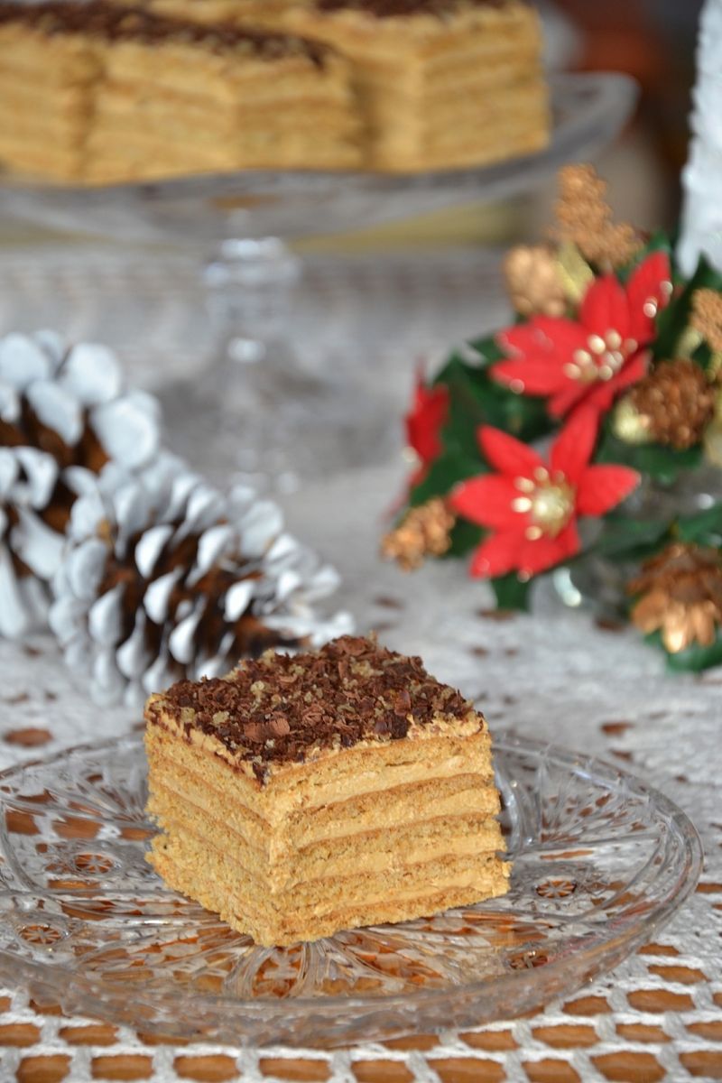 Marlenka - miodowe ciasto Marlenka - miodowe ciasto