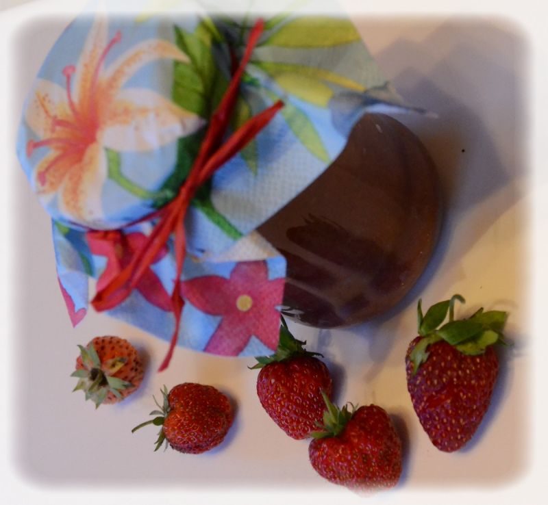 Marmolada truskawkowo-rabarbarowa