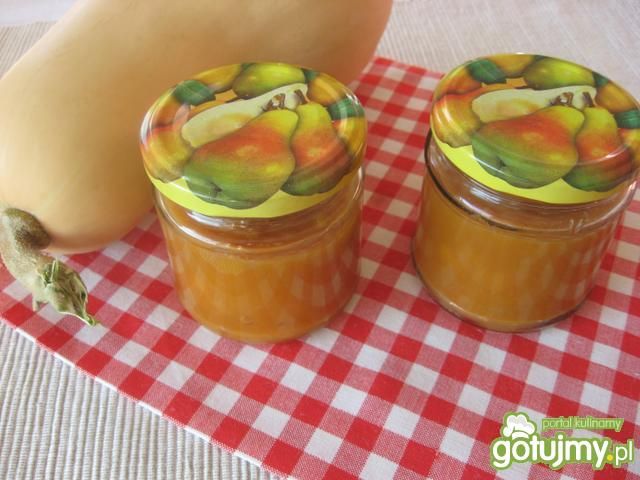Marmolada z gruszek i dyni 
