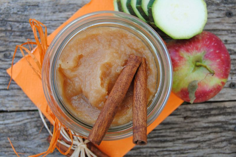 Marmolada z jabłek i cukinii Marmolada z jabłek i cukinii