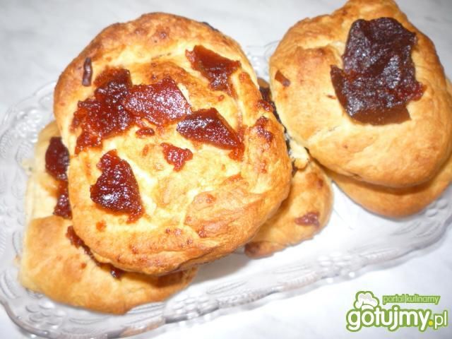 Marmoladowe drożdżówki Marmoladowe drożdżówki