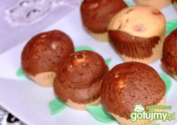 Marmurkowe muffinki Marmurkowe muffinki