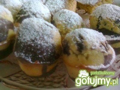 Marmurkowe muffiny Marmurkowe muffiny