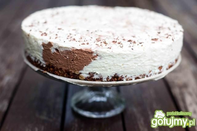 Marmurkowy sernik czekoladowy Marmurkowy sernik czekoladowy