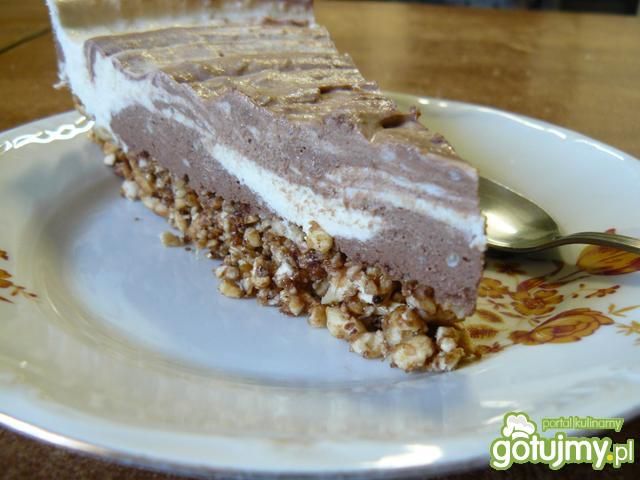 Marmurkowy sernik na kruchym spodzie Marmurkowy sernik na kruchym spodzie