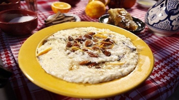 Marokański pudding ryżowy Marokański pudding ryżowy