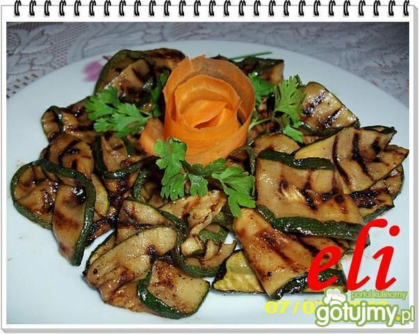 Marynowana cukinia z grilla Eli