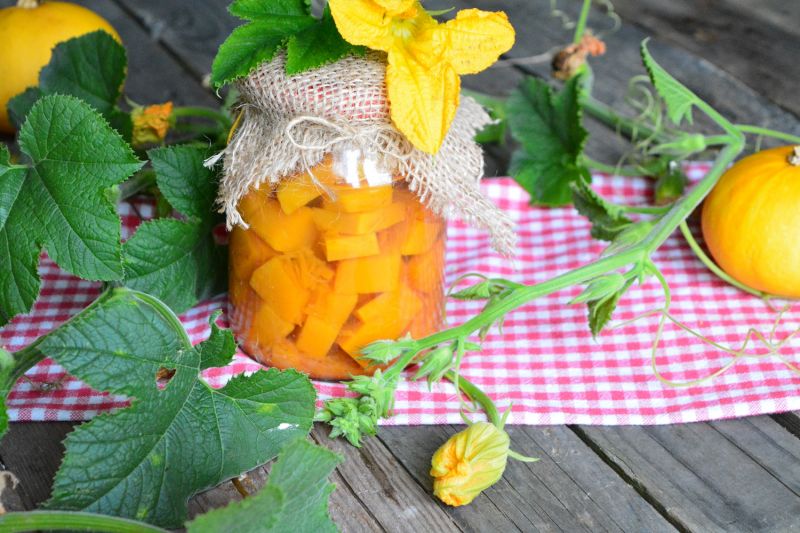 Marynowana dynia z cynamonem