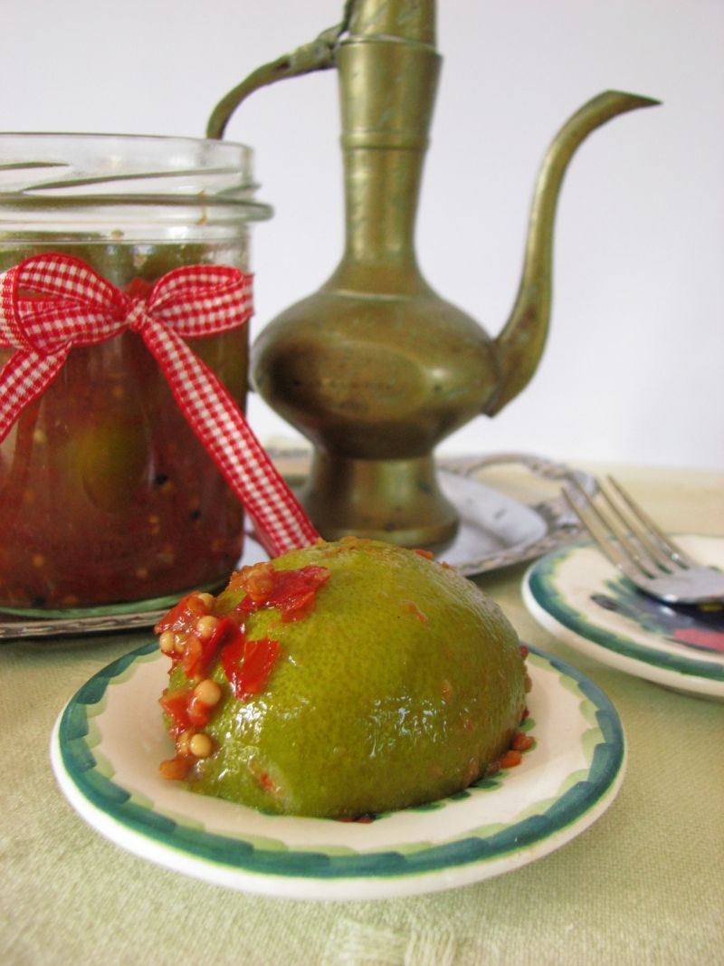 Marynowana limonka na ostro  Marynowana limonka na ostro