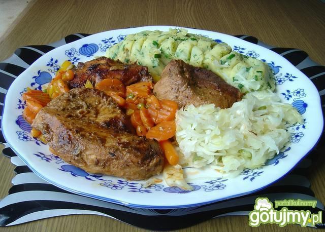 Marynowana łopatka wieprzowa z rękawa Marynowana łopatka wieprzowa z rękawa