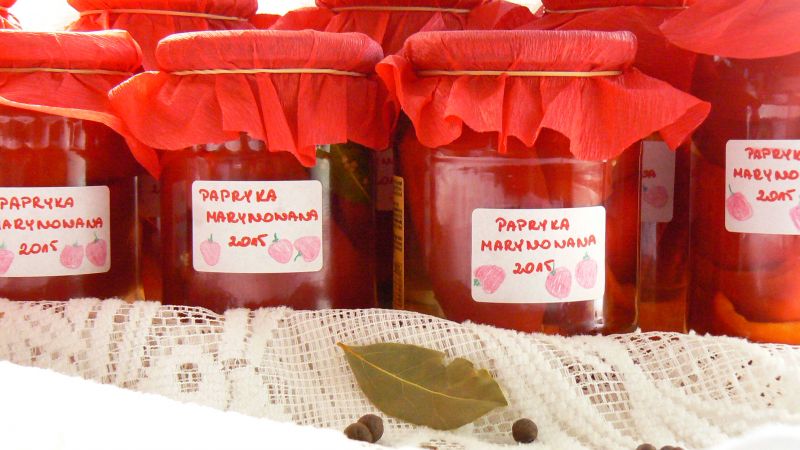 Marynowana papryka Marynowana papryka