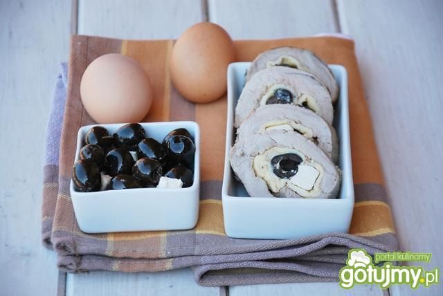 Marynowana polędwiczka z omletem 