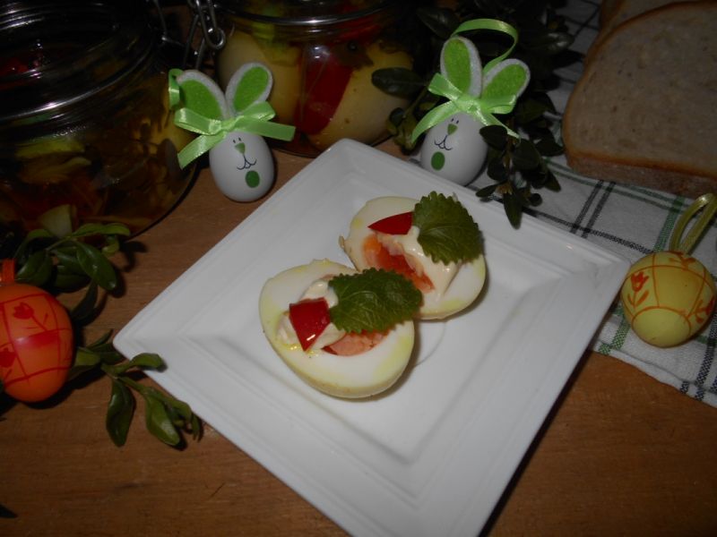 Marynowane jajka z chili