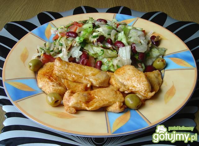 Marynowane Paski z Piersi Kurczaka