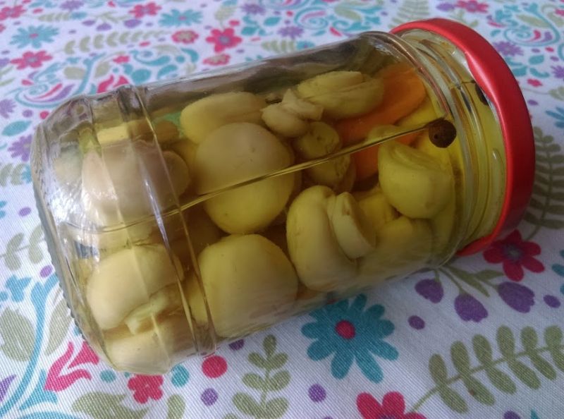 Marynowane pieczarki