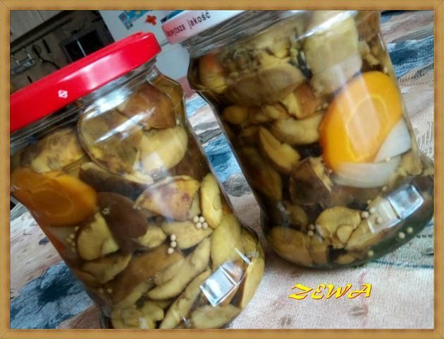 Marynowane podgrzybki Marynowane podgrzybki