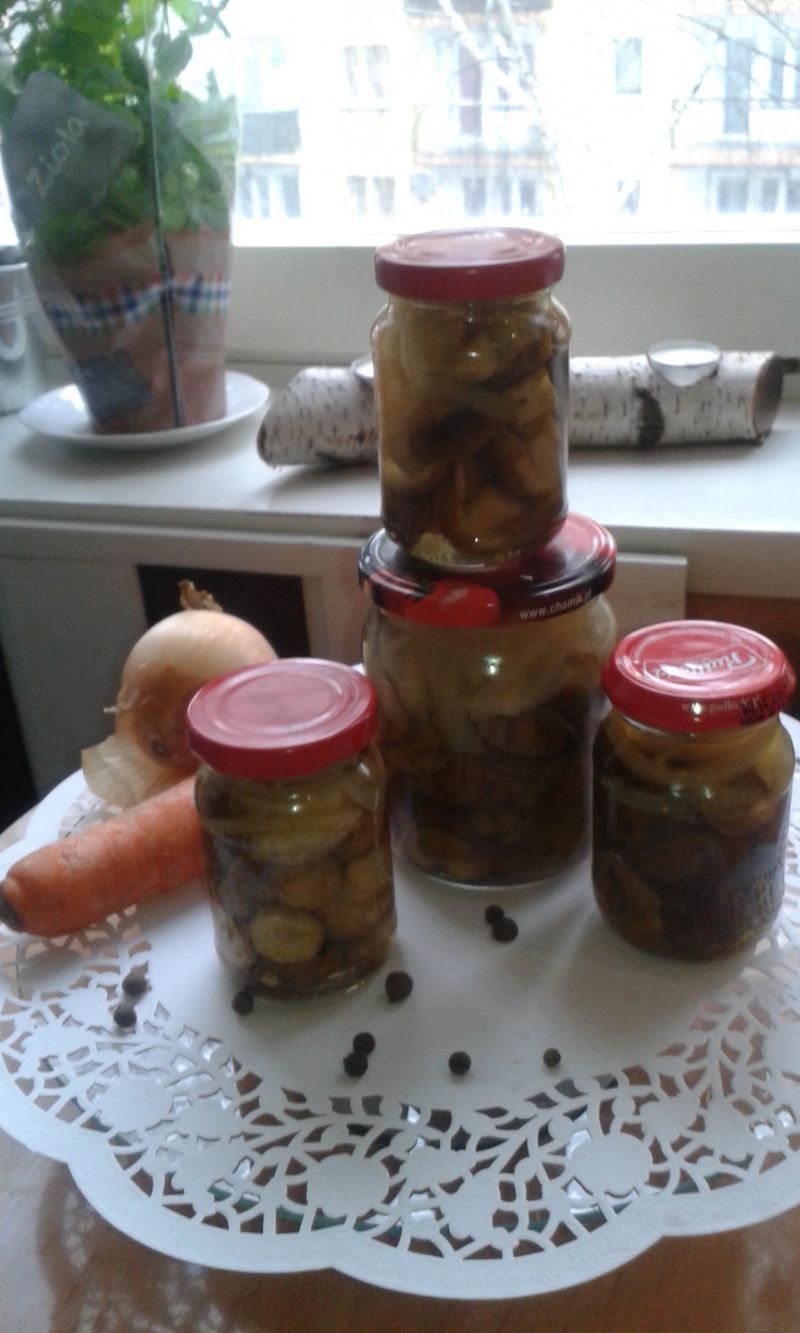 Marynowane podgrzybki Marynowane podgrzybki